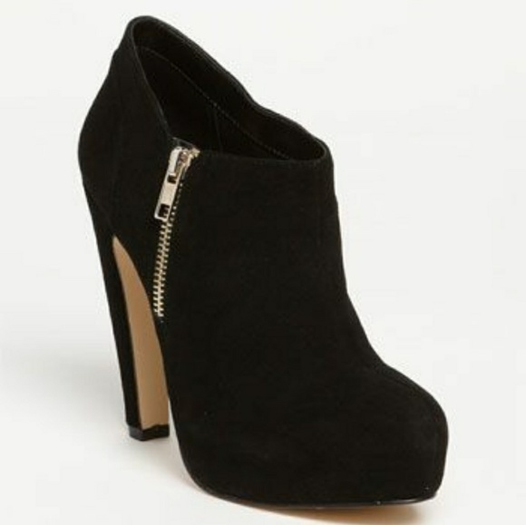 DV by Dolce Vita Shoes - DV by Dolce Vita dakoda suede ankle zip booties